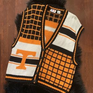 Vintage Castaways Tennessee Vols Knit Sweater Vest